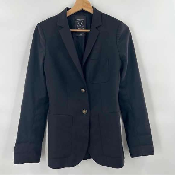 ARITZIA Talula black blazer size 2 - Picture 1 of 5